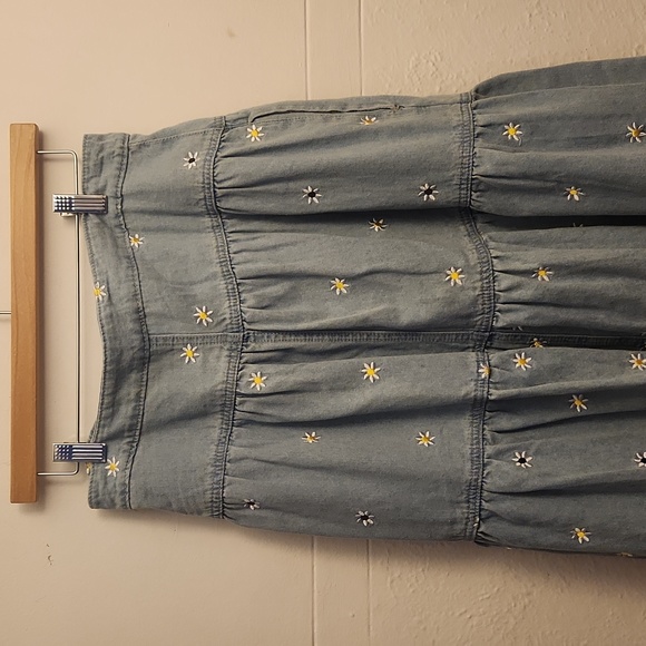 Daisy Denim Midi Skirt - Picture 4 of 4